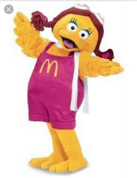 Birdie Mcdonalds Birdy Mcdonalds Birthday Party Mascot