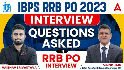 Ibps Rrb Po Interview Questions Asked In Rrb Po Interview Youtube