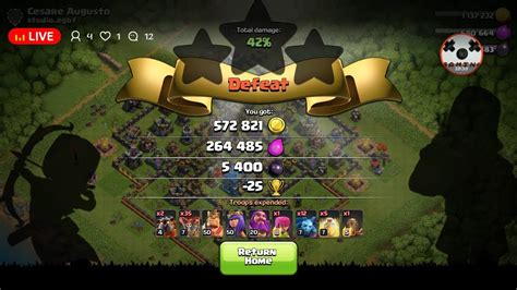 Clash Of Clans Live Streaming Youtube