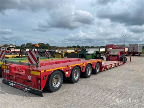 Faymonville Tiefbett Lowbed Low Bed Semi Trailer For Sale Denmark