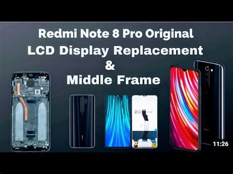 Redmi Note Pro Original LCD Display Replacement Middle Frame