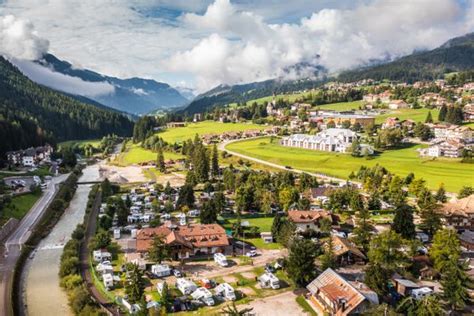 Camping Catinaccio Rosengarten Pozza Di Fassa Campingplatz Trentino