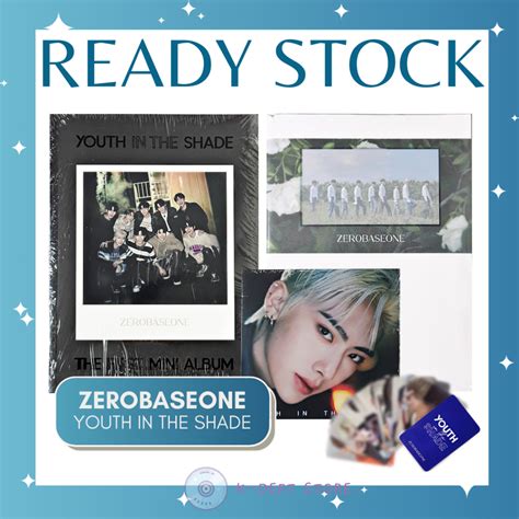 Jual ZB1 ZEROBASEONE YOUTH IN THE SHADE ARTBOOK DIGIPACK 1st MINI ALBUM