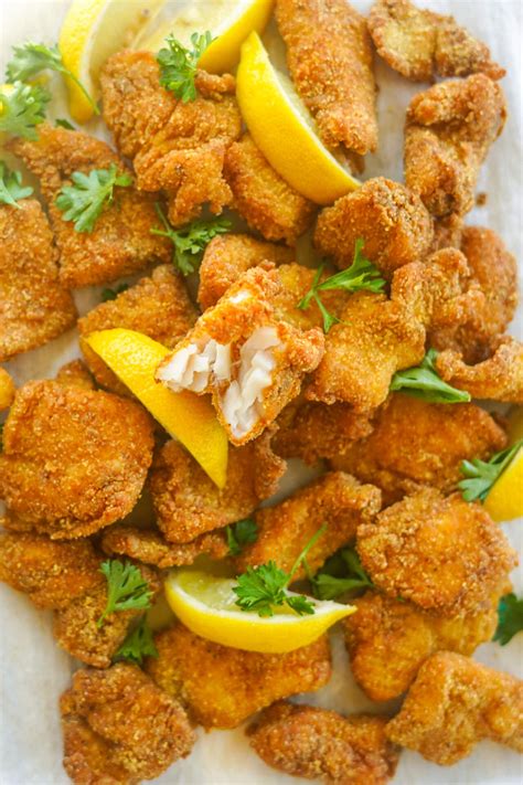 Baked Catfish Nuggets