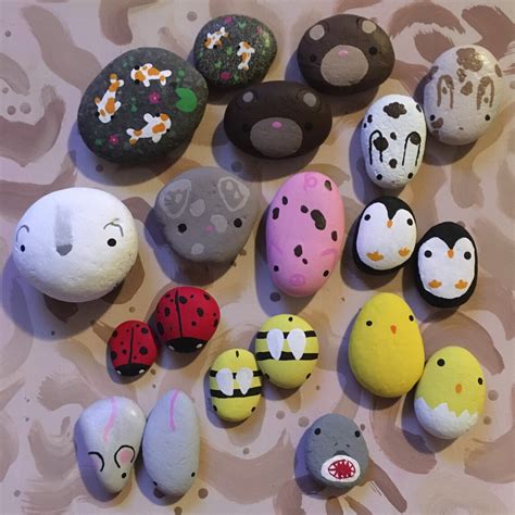 Painted Rocks Etsy