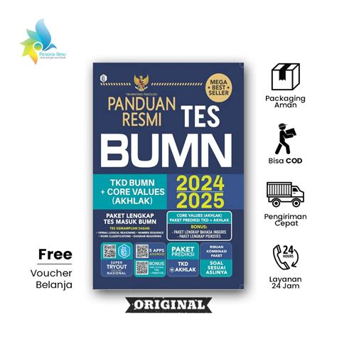 Jual Ready Stok Buku Panduan Resmi Tes Bumn Tim Bintang