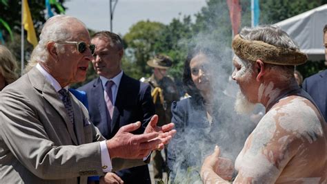 Australia King Charles Meets Indigenous People After Scandal In