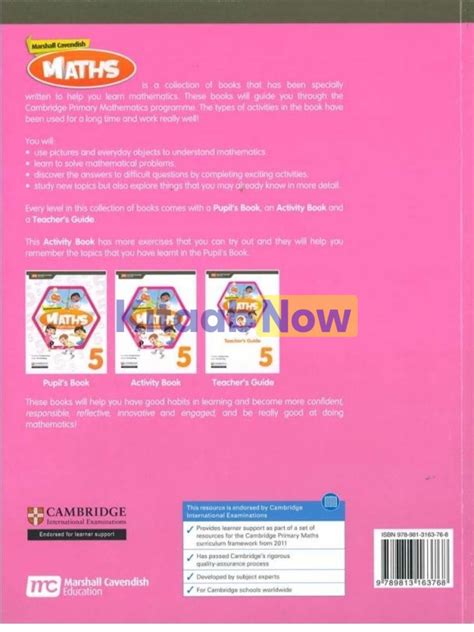 Marshall Cavendish Maths Activity Book Kitaabnow