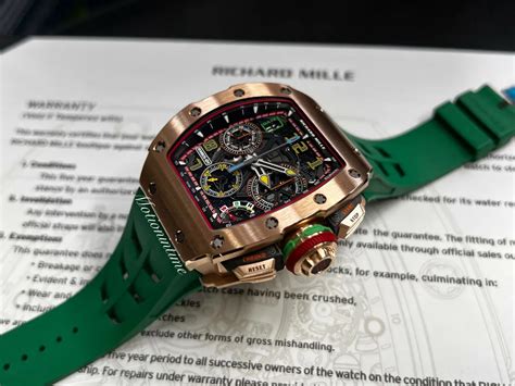 RICHARD MILLE RM 65 01 Rose Gold Split Seconds Chronograph