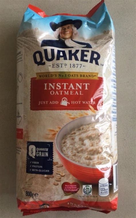 Quaker Instant Oatmeal Original G Oats For Breakfast Lazada Ph