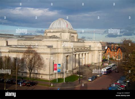 Cardiff Art gallery Stock Photo - Alamy