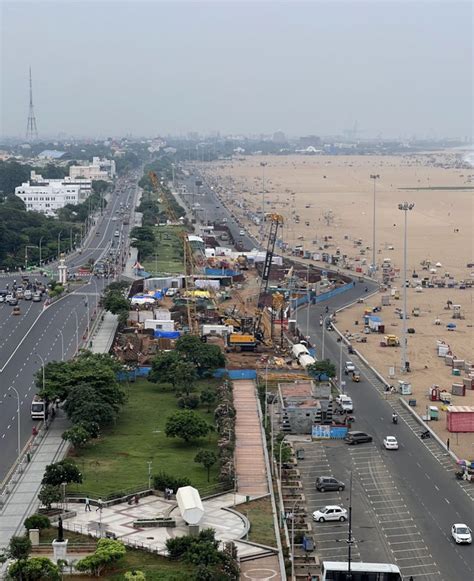 Chennai Updates On Twitter Underground Metro Works In Full Swing Near