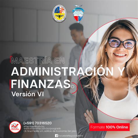 Maestr A En Administraci N Y Finanzas Universidad Mayor Real Y