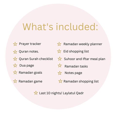 Ramadan Planner Digital Ramadan Planner Printable Ramadan Planner