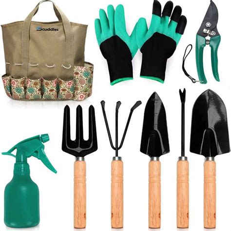 Kit De 8 Piezas De Jardinería Con Organizador De A Carulla