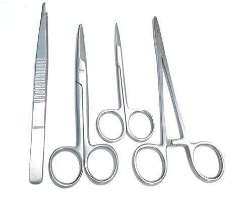 Forgesy Suturing Instrument Set Of Pcs Toothed Forceps Needle