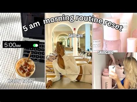 Am Morning Routine Daily Routine Skincare Self Care Grwm Healthy