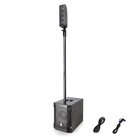 Proreck Club Inch W Powered Pa Loud Speaker System Combo