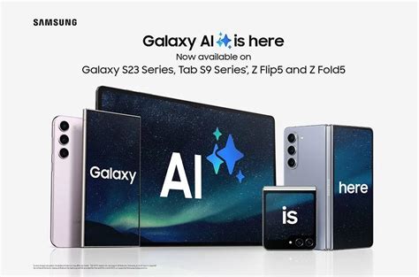 Samsung Rolls Out Galaxy AI Features To Galaxy S23 Series Z Fold5 Z