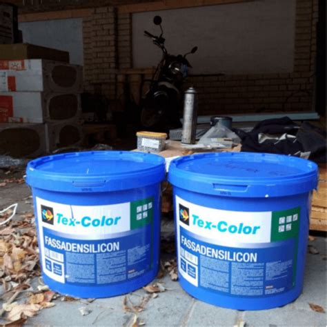 Купить силиконовую фасадную краску Tex-Color Fassadensiliсon