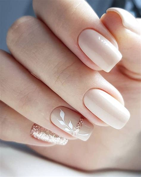 36 Cute Nail Design Ideas For Stylish Brides Stylish Nails Nail Art