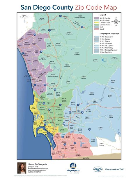 San Diego Zip Code Map 2024 - Glenda Darlleen