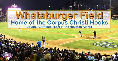 Whataburger Field Corpus Christi Hooks Aa Baseball