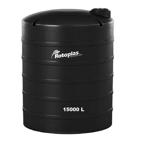 Tanque De Agua Reforzado Negro Litros Rotoplas Gamaffer