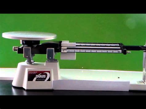 Basic Measuring Using Triple Beam Balance