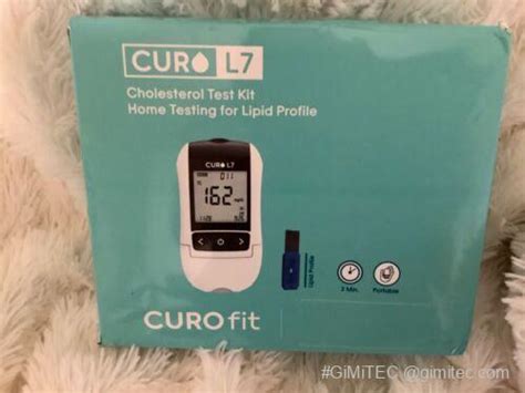 New Sealed Curo L7 Professional Grade Lipid Blood Cholesterol Test Home