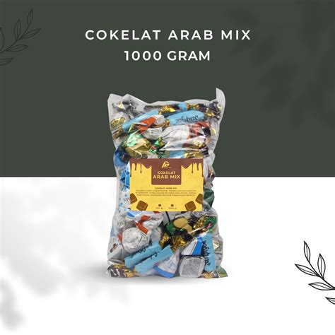 Jual Cokelat Arab Mix Coklat Arab Oleh Oleh Haji Dan Umroh 1kg Shopee