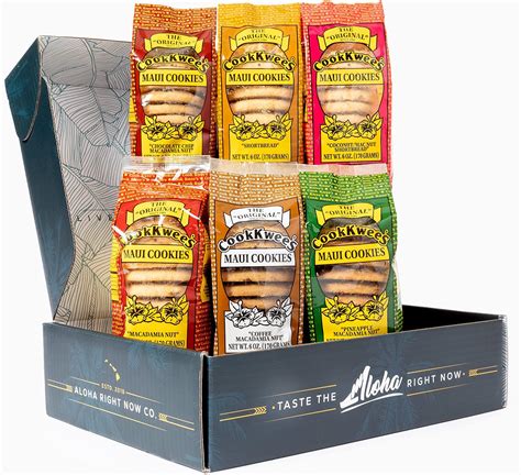 Amazon Aloha Right Now Hawaiian Cookies Variety Pack Of 6