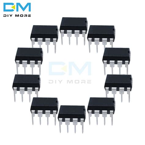 50pcs Ne555 Ne 555 Ne555p Dip 8 Dip 8 Single Bipolar Timers Ic Chip Aliexpress