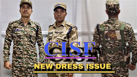 CISF NEW DRESS ISSUE ll नय डरस cisf ll combat uniform ll crpf