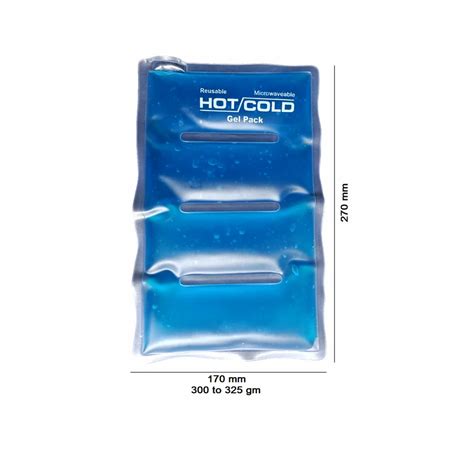 PVC Rectangular Reusable Microwavable Hot Cold Gel Pack At 48 Piece In Navi Mumbai
