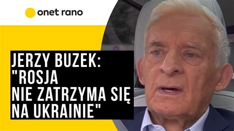 Jerzy Buzek Rosja nie zatrzyma się na Ukrainie YouTube