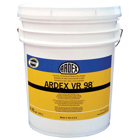 Ardex Vr 98 Fast Track One Component Moisture Vapor Retarder