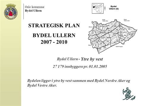 Bydel Ullern Ytre By Vest Ppt Laste Ned