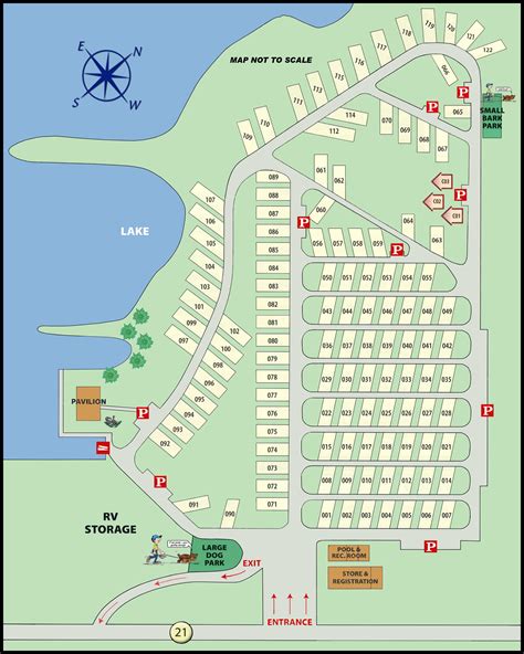 Resort Layout Longhorn Rv Resort