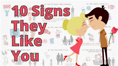 10 Psychological Signs Someone Likes You Youtube