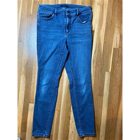 Ann Taylor Jeans Ann Taylor Womens Skinny Jeans Curvy Fit Size 6