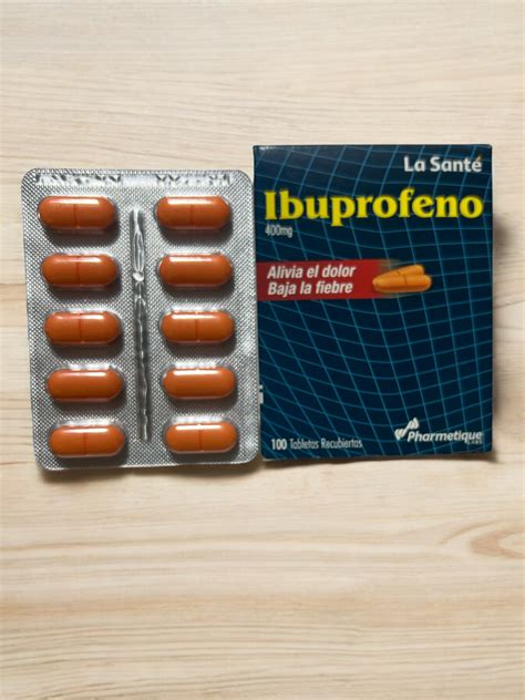 Ibuprofeno 400mg Tabletas Blister X 10 Tabletas La SantÉ Pharmasalud