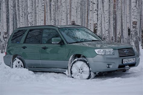 Форестер зимой. — Subaru Forester (SG), 2 л, 2006 года | фотография ...