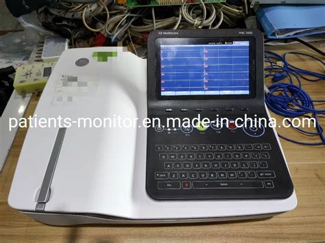 Ge Healthcare Mac Ecg Ekg Machine Analysis System Used Good