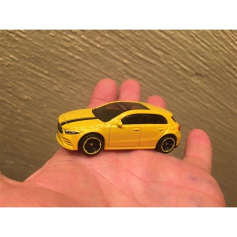 Hot Wheels Esportivo Luxo Mercedes Benz Classe A Hatchback Carro Amarelo Shopee Brasil