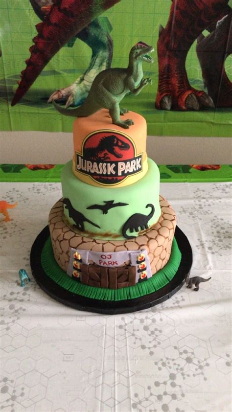 Jurassic Park Theme Cake Themed Cakes Cake Desserts