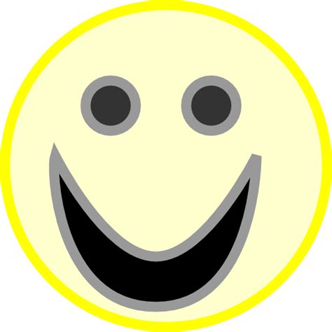 Smiley Face Clip Art Svg