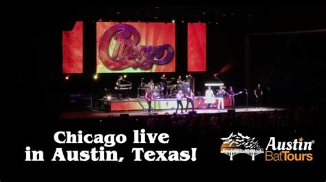 Chicago Live Concert 25 Or 6 To 4 At The Austin360 Amphitheater 4k Video In Austin Texas Youtube