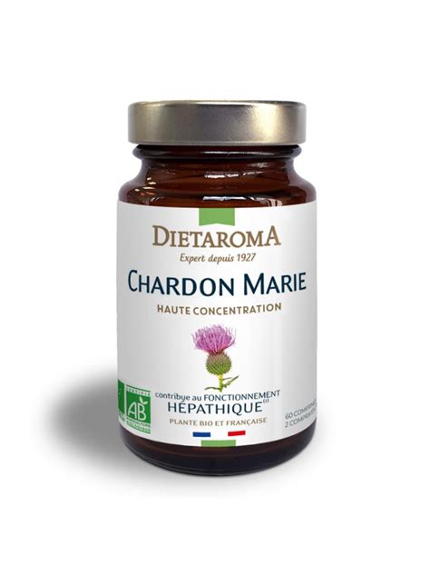 Chardon Marie Bio Fonction Hépatique 60 comprimés Dietaroma