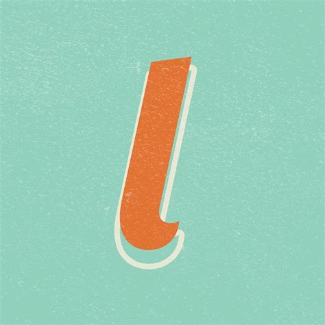 Letter L Handwriting Font